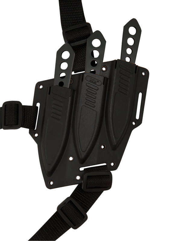 UC2904 Lightning Bolt Kastknivar Med Axelrem - 3st