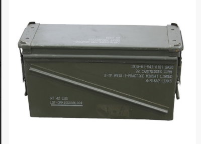 Surplus US Army original ammunitionslåda