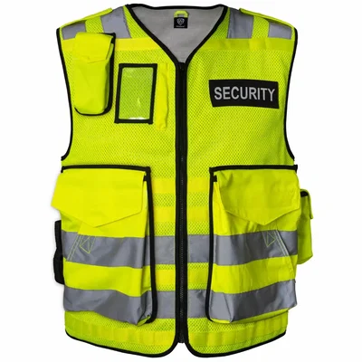 Kozane® HI-VIS Reflex Väst Med Motstånd Mot Knivangrepp