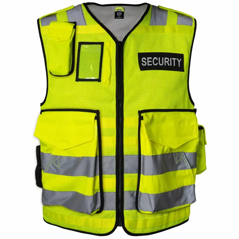Kozane® HI-VIS Reflex Väst Med Motstånd Mot Knivangrepp