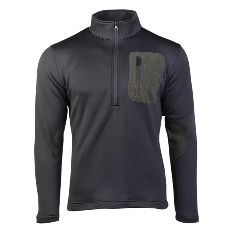 Mil-Tec Svart Thermo-Fleece Tröja
