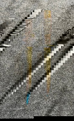 Tysk WW1 Trench Knife - Vacker Replika