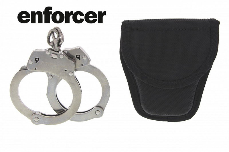 NIJ godkända Polis Handfängsel inkl Fodral - RPS OK