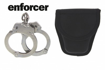 NIJ godkända Polis Handfängsel inkl Fodral - RPS OK