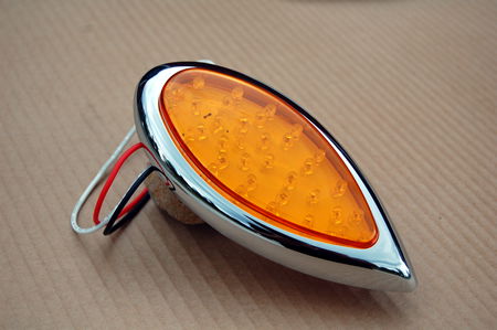 Customlykta "Ford 1938-1939-style" Orange