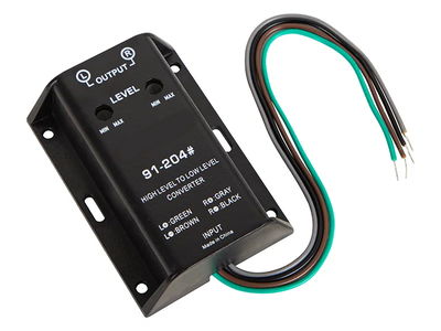 Högnivå- till lågnivå-omvandlare 1-kanals