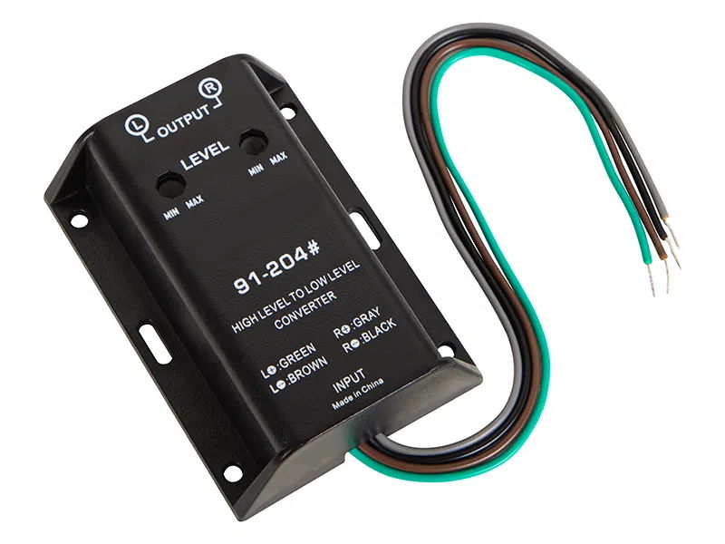 Högnivå- till lågnivå-omvandlare 1-kanals