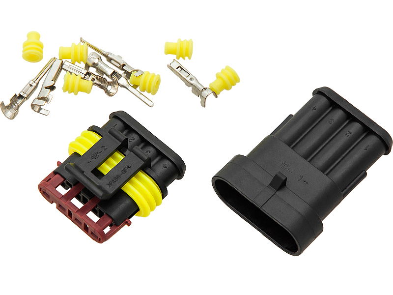 Kabelskarv 4-polig 12/24V