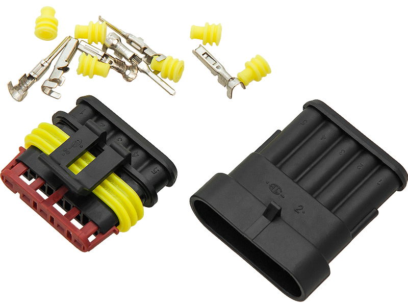 Kabelskarv 5-polig 12/24V