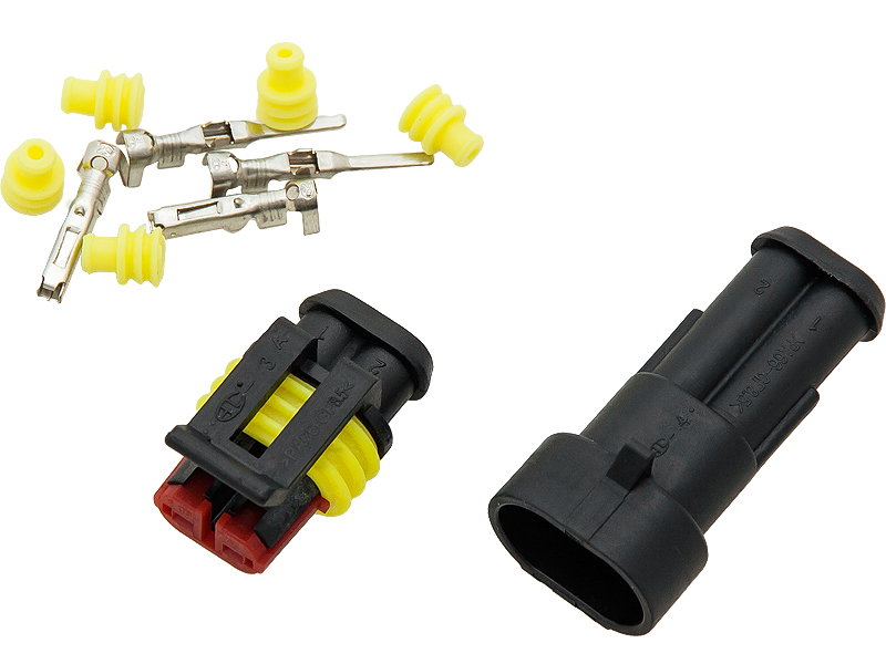 Kabelskarv 2-polig 12/24V