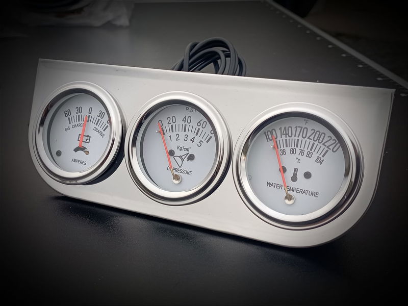 Mätarset Ampere/Vattentemp/Oljetryck -Classic- Mätarset Ampere/Vattentemp/Oljetryck -Classic-