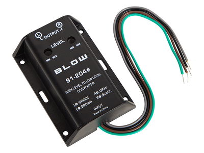 Högnivå- till lågnivå-omvandlare 1-kanals