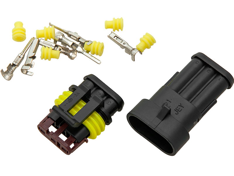 Kabelskarv 3-polig 12/24V