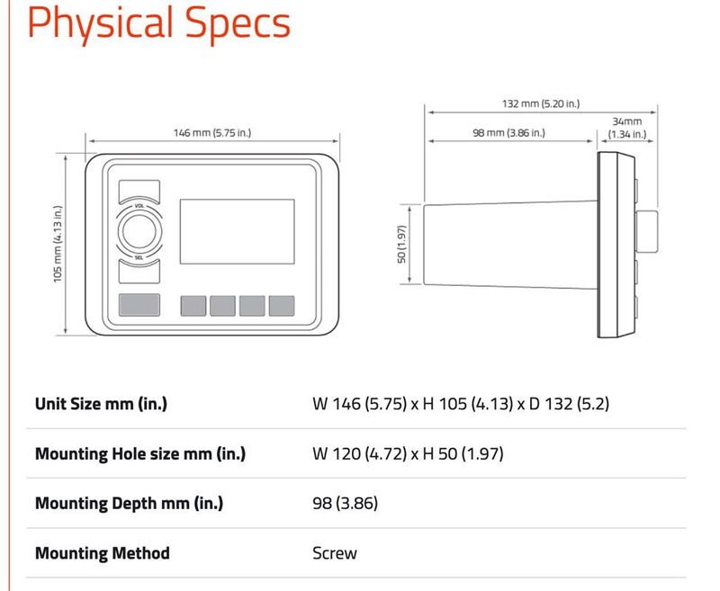 Hertz Marine media reciever HMR 20