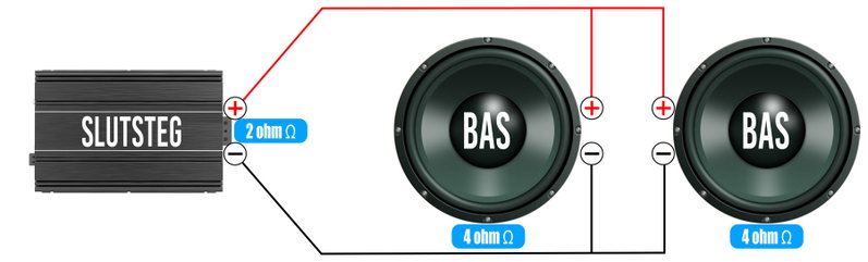 2 basar 4ohm
