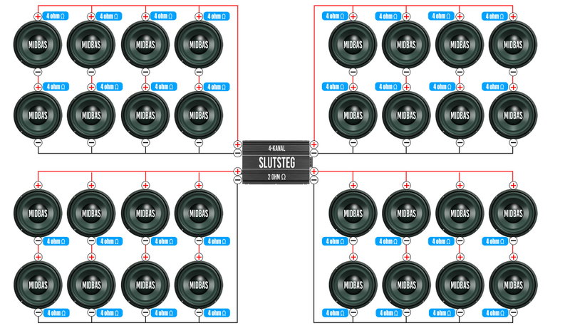 32st Midbasar 4ohm