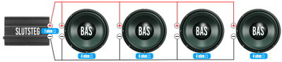 4 basar 4ohm