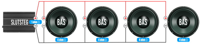 4 basar 4ohm