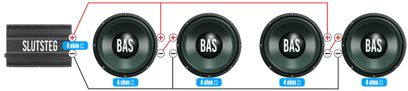 4 basar 4ohm