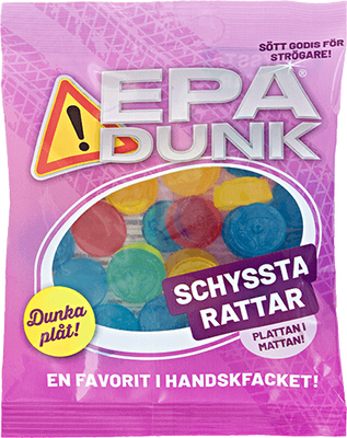 Epa Dunk - Schyssta Rattar 80g