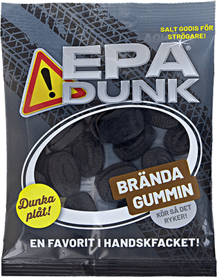 Epa Dunk - Brända Gummin 80g