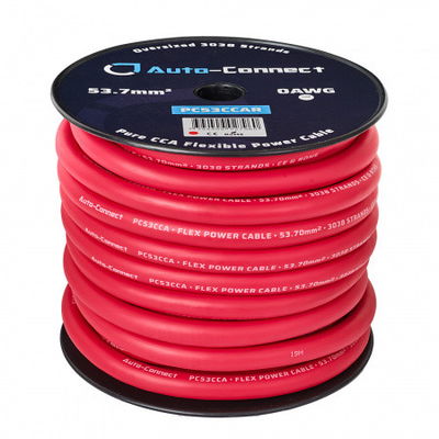 Auto-Connect röd strömkabel CCA 53.7mm²