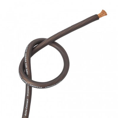 Auto-Connect svart strömkabel OFC 35.5mm²