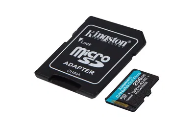 Kingston - 256GB microSDXC Canvas Go Plus Gen4 200MB/s A2 U3 V30 Card + Adapter hGDm7JRXcmgfPPx1755948501