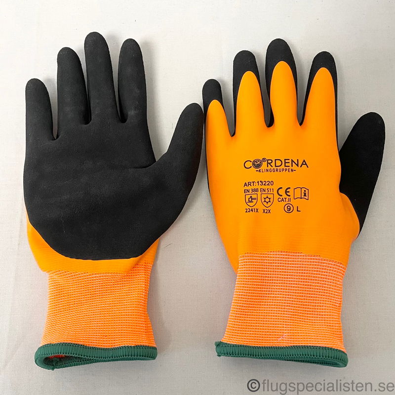 Cordena vattenbeständiga vinterfodrade handskar