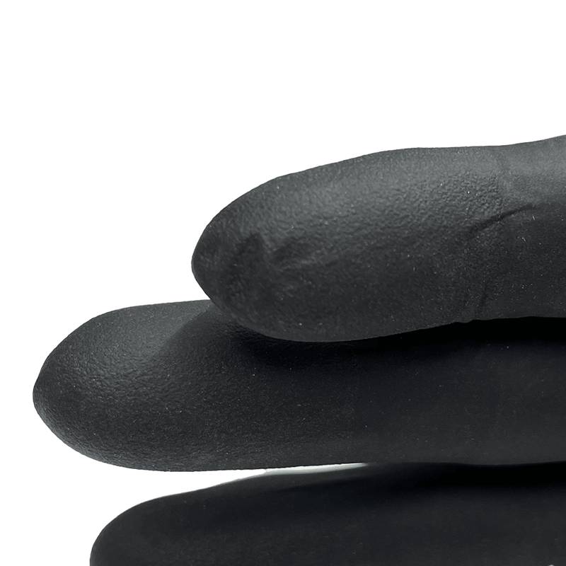 Svarta Nitril Handskar Large / 9