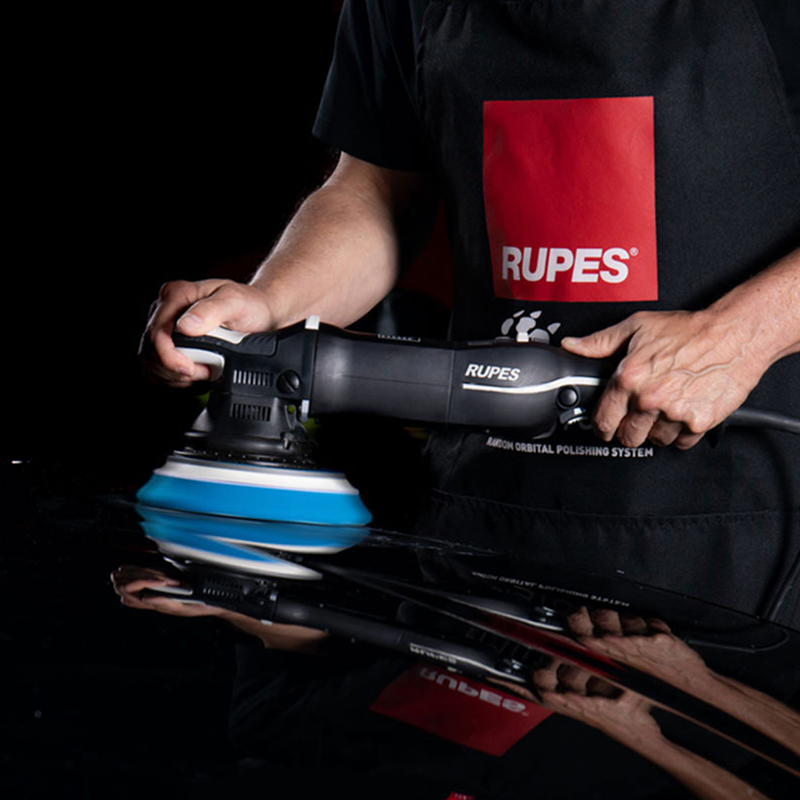 Rupes D-A Pads Coarse Blå