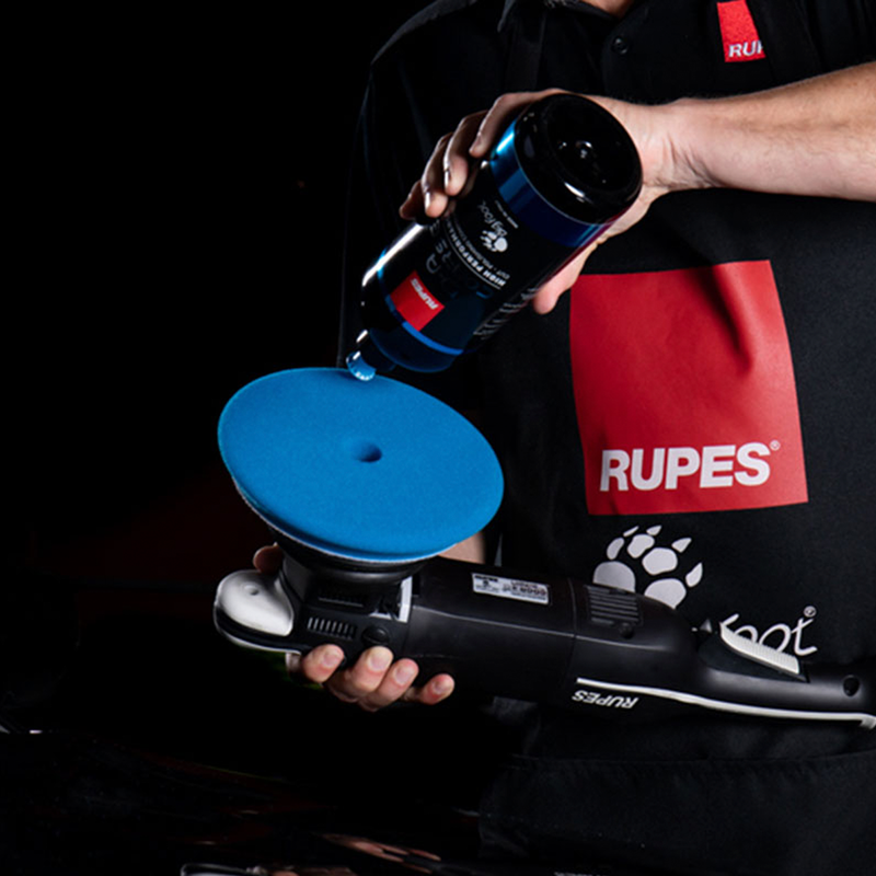 Rupes D-A Pads Coarse Blå