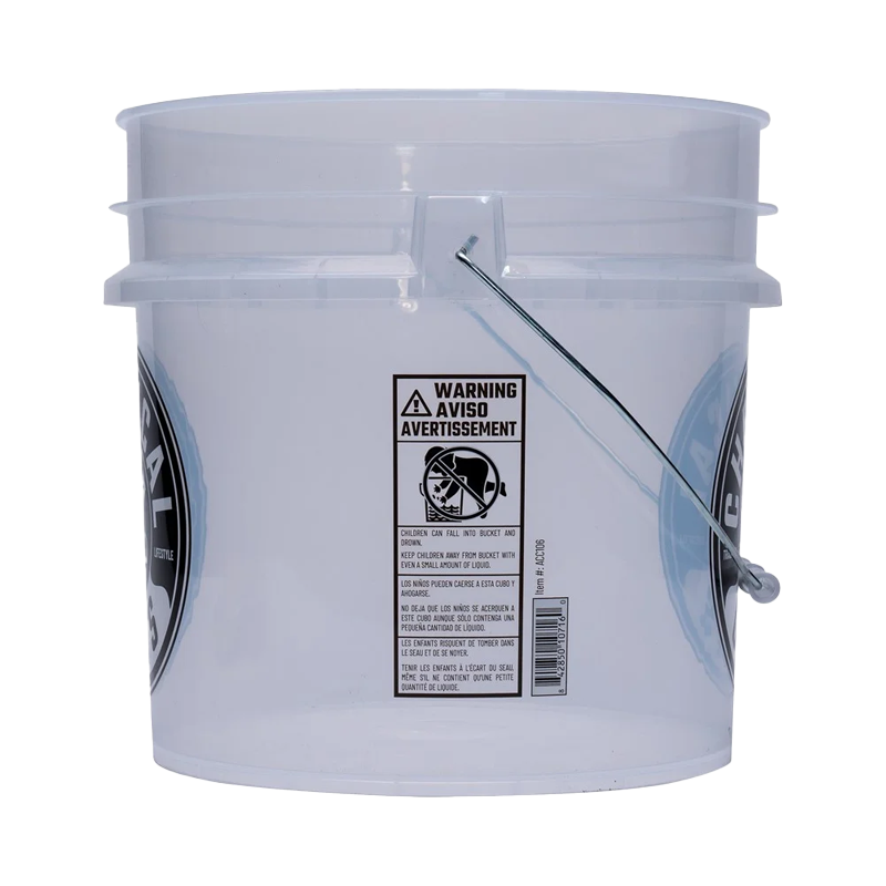 Heavy Duty Ultra Clear Detailing Bucket 2