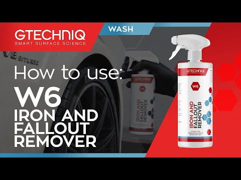 Gtechniq W6 Iron Removing Wheel & Paint Cleaner