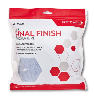 Gtechniq MF3 Final Finish Microfibre (3 Pack)