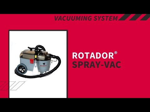 Rotador Spray-Vac Klädseltvätt