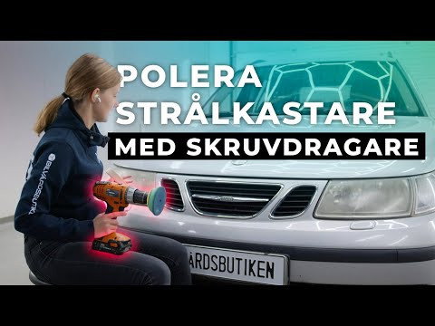 Strålkastarrenovering – Maskin