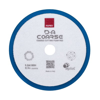 Rupes D-A Pads Coarse Blå