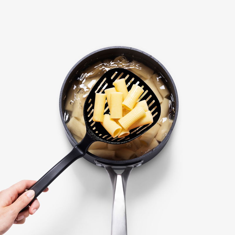 Hålslev med vinklat skaft