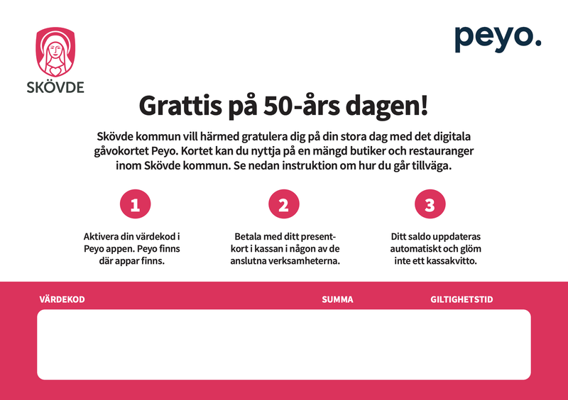 Skövde kommun, 50år