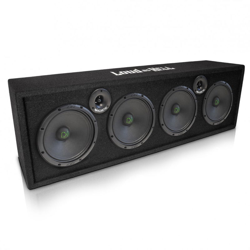 Machete Fight 80 4x8" LOUD AS HELL planka