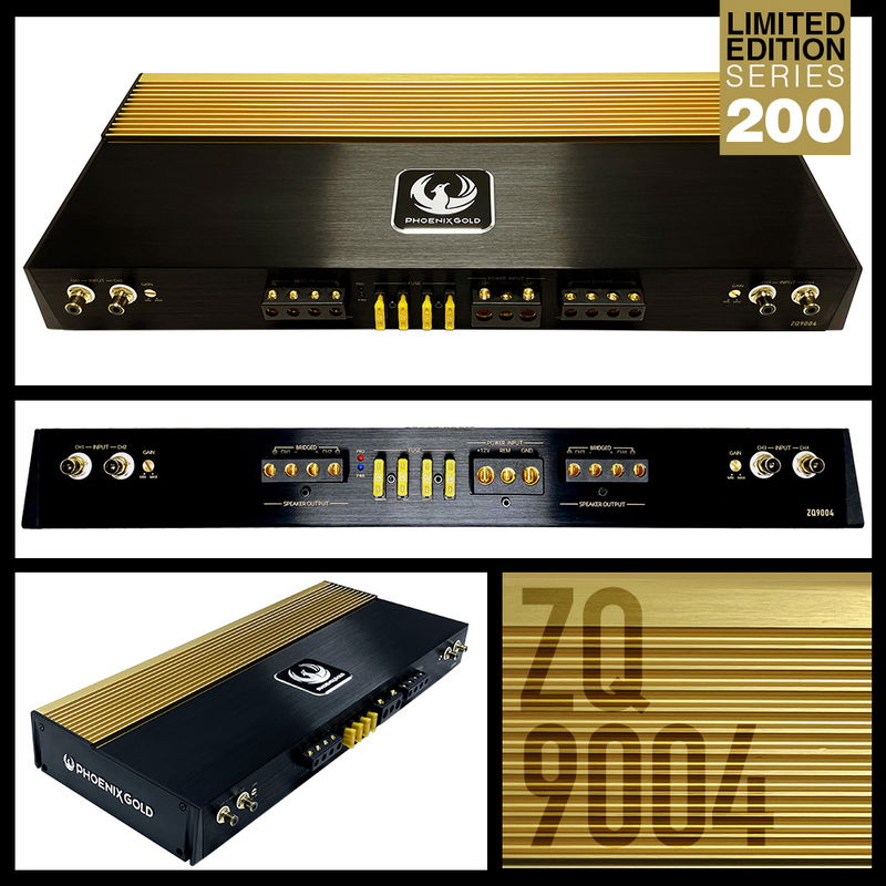 Phoenix Gold  ZQ9004 - 4 Channel High-End Amplifier