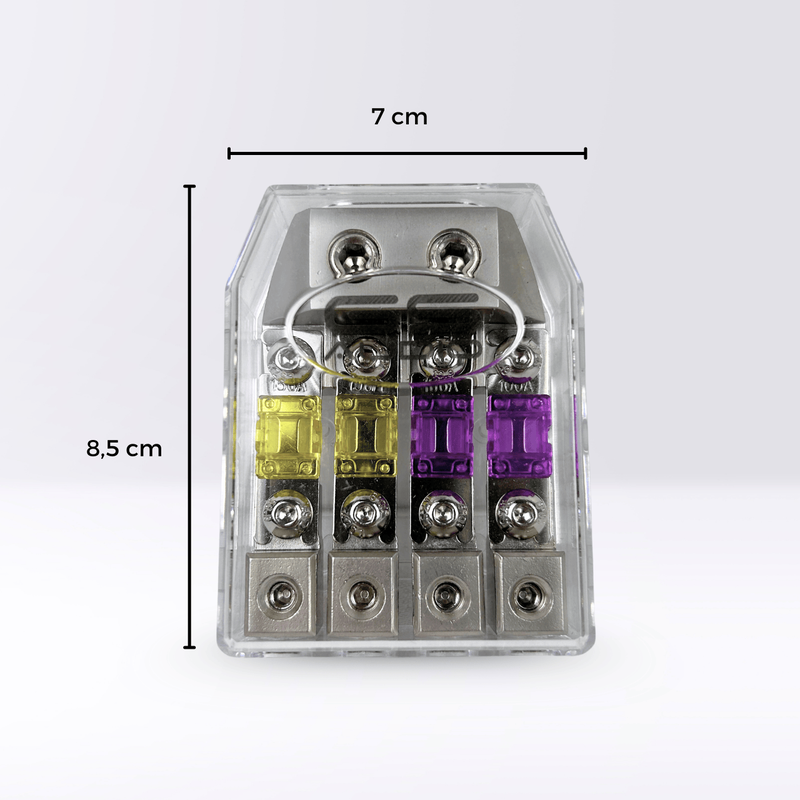 GS Audio Mini-ANL 1x70/4x35mm2 Strömblock