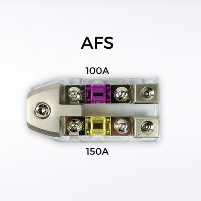 GS Audio Mini-ANL 1x70/2x25mm2 Strömblock GS Audio Mini-ANL 1x70/2x25mm2 Strömblock