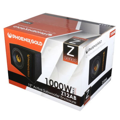 Phoenix Gold Z12AB - 12" Active Subwoofer – 500W