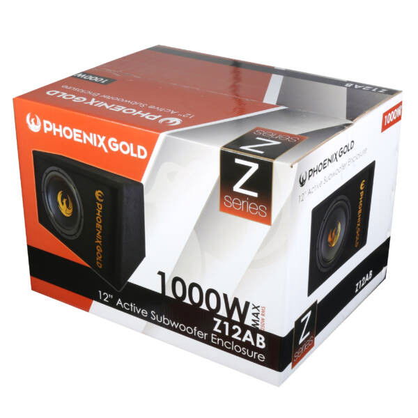 Phoenix Gold Z12AB - 12" Active Subwoofer – 500W