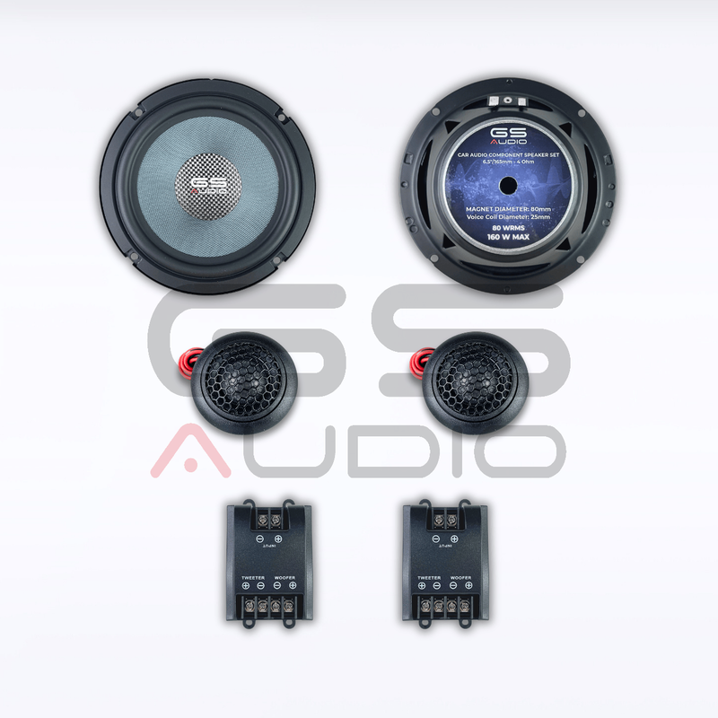 GS Audio Blå 6,5" kitsystem