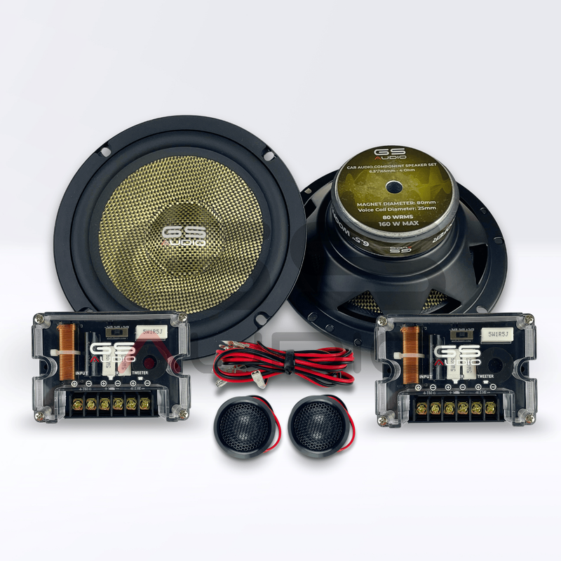 GS Audio Yellow 6.5" kitsystem