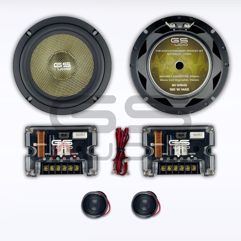 GS Audio Yellow 6.5" kitsystem
