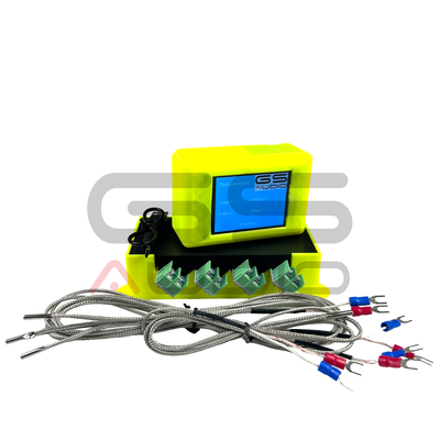 Temperature Sensor Thermo Track 4 Probes | Bluetooth Display GS Audio
